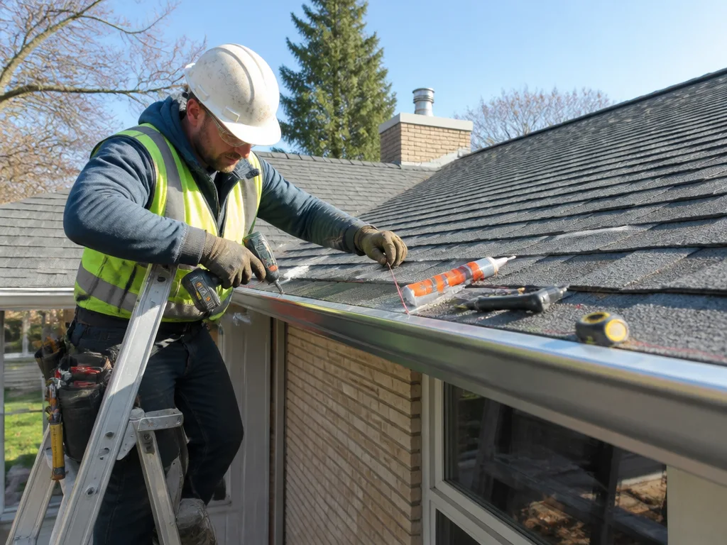 Aluminum Gutter Installation