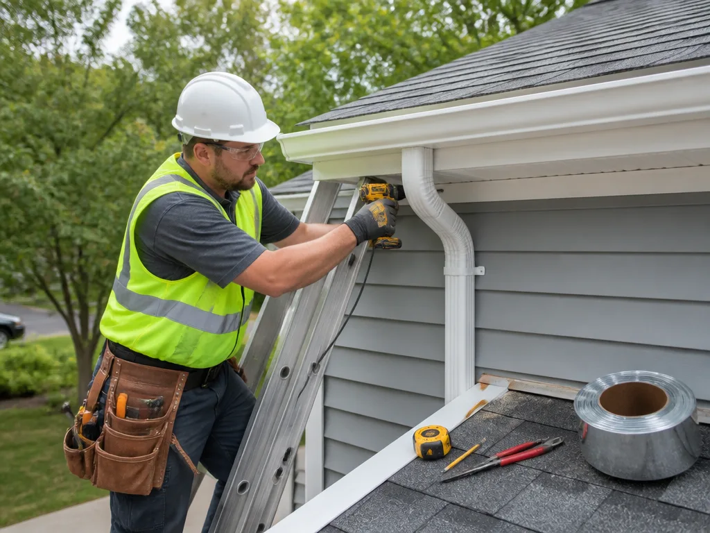 Downspout Installation