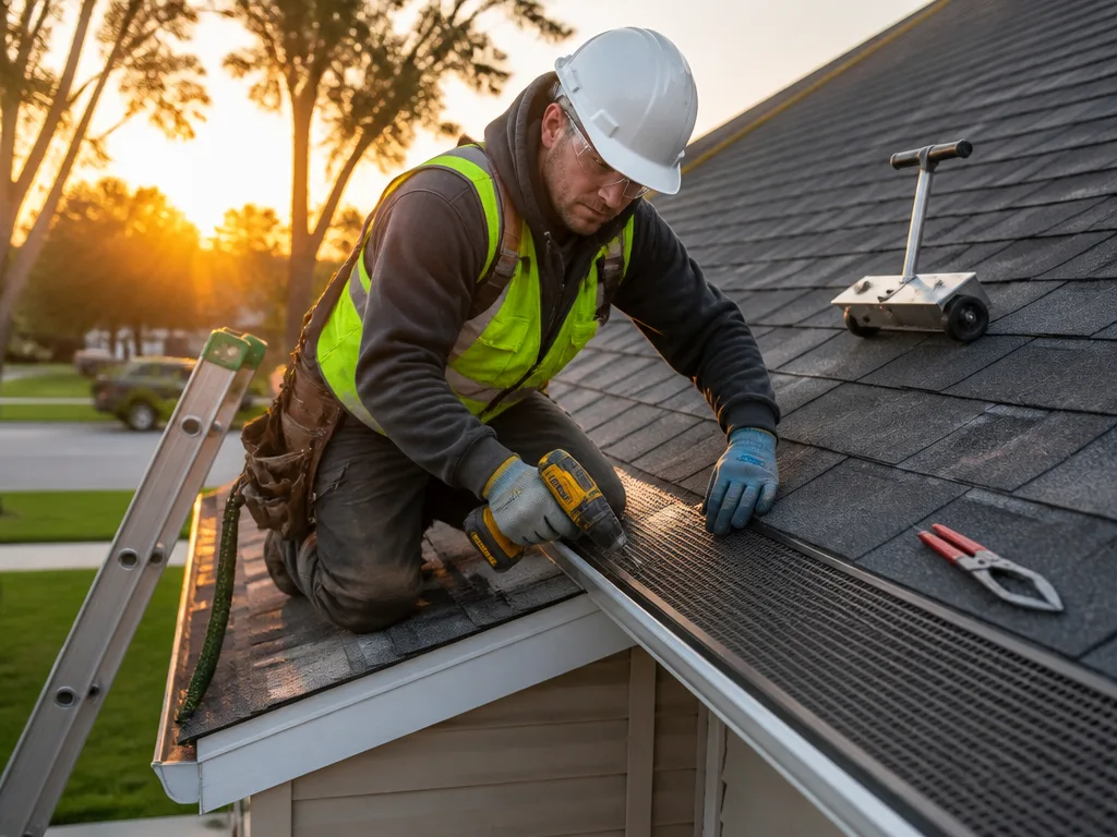 Gutter Guard Installation